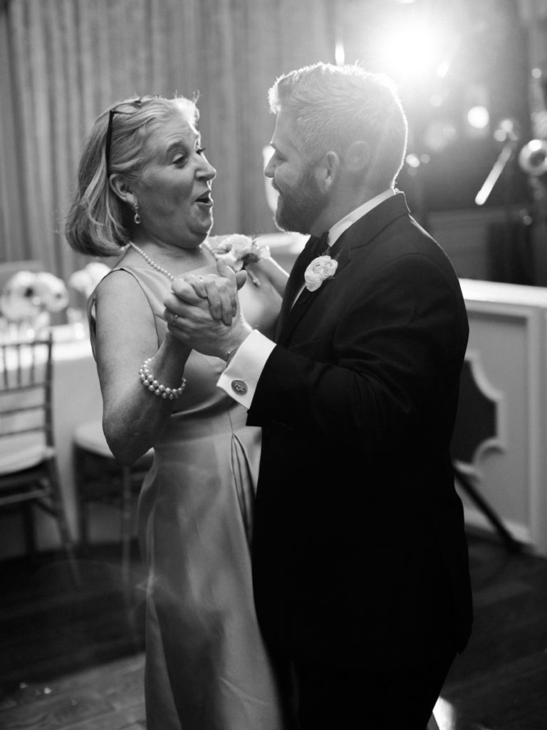 mother son first dance at belle meade country club wedding