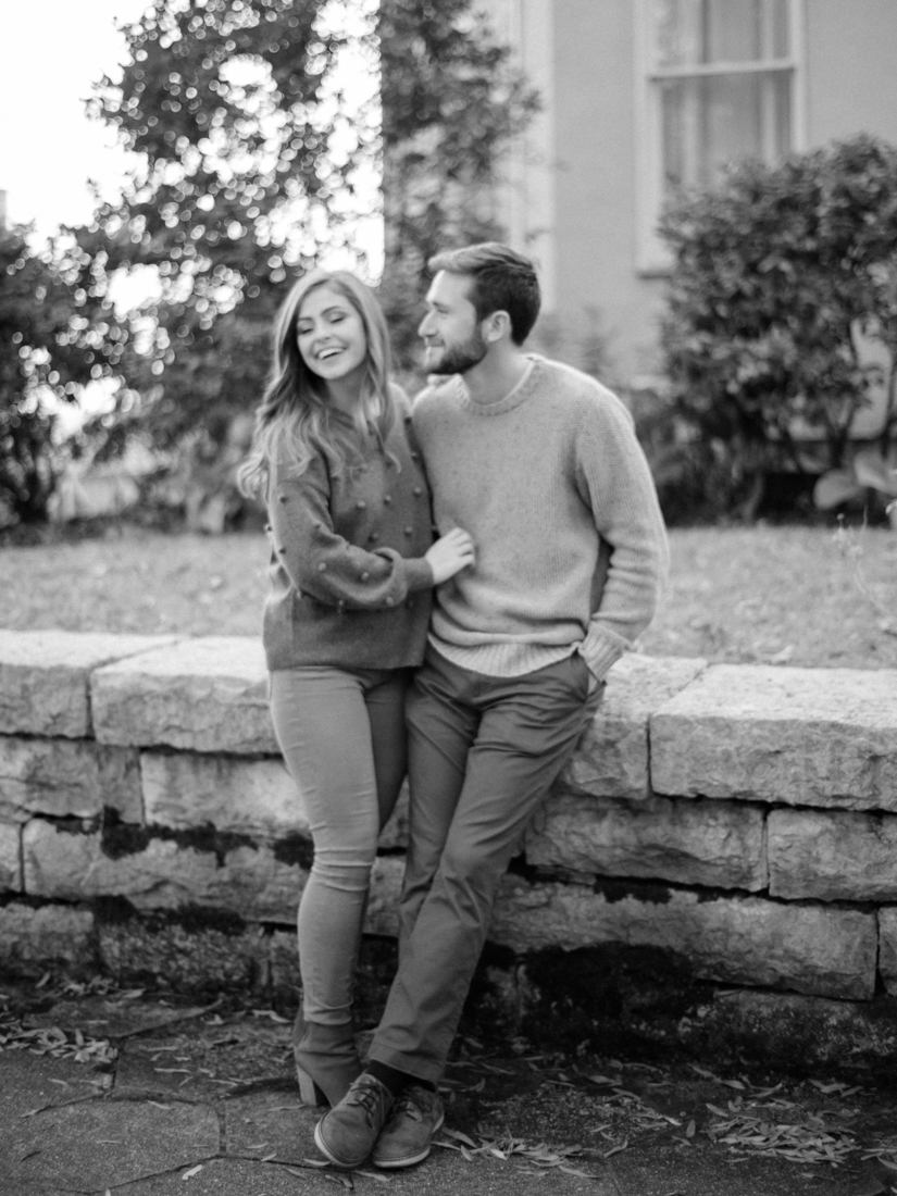 candid engagement film photographer in tennessee 