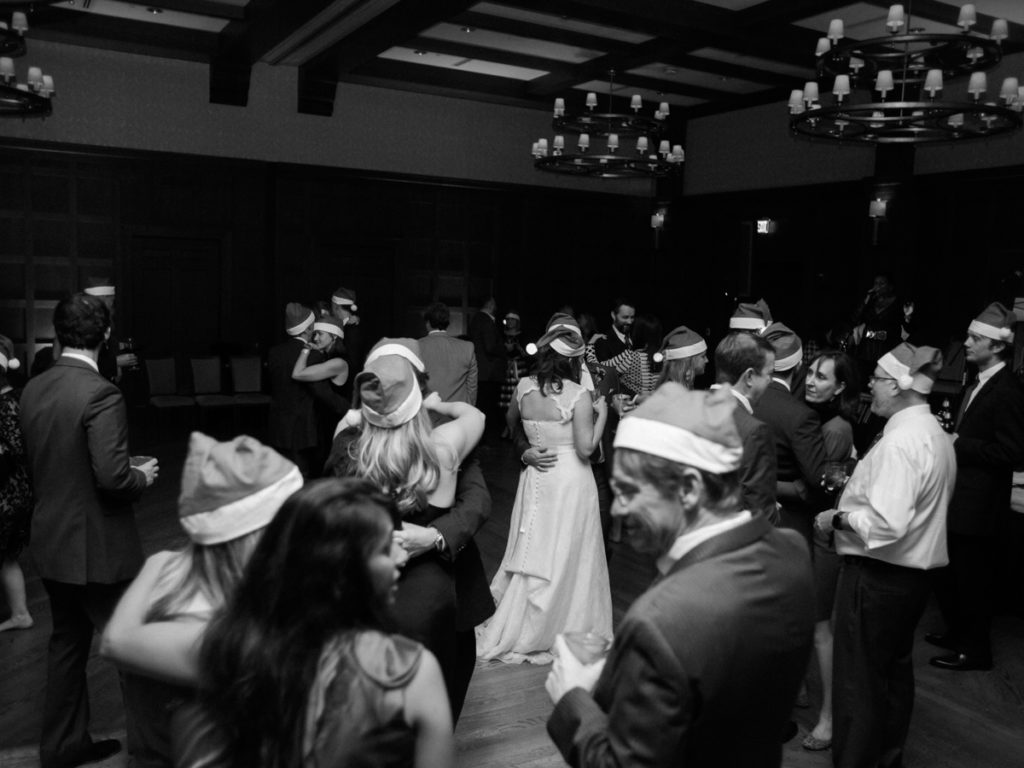 candid dancing images at wedding reception film photographer at sewanee inn 